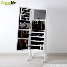 ประเทศจีน GOODLIFE Black mirror jewelry cabinet bedroom furniture set GLD15447 ผู้ผลิต