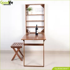 中国 グッドチーク材の木の屋外の家具の壁はテーブル GLT09036 を取付けた メーカー