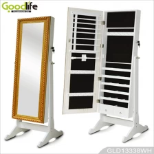 China Goodlife Großhandel Stehend Schmuck Spiegelkabinett GLD13338 Hersteller