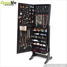 China Goodlife stehen dressing Spiegel mit Schmuck Aufbewahrungsbox Holzmöbeln GLD13218 Hersteller