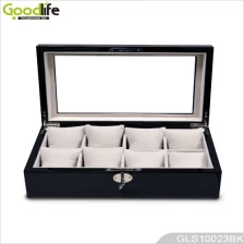 China High Gloss Holz Uhrenbox für 8 Uhren GLS10023 Hersteller