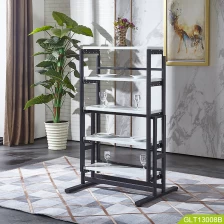 porcelana High quality folding table with metal convert shelf fabricante
