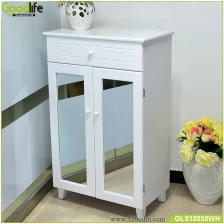 China Wooden shoes cabinet with drawer Wholesale shoe rack living room furniture manufacturer