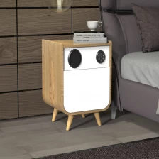 China Hot smart bedside cabinet with speakers manufacturer