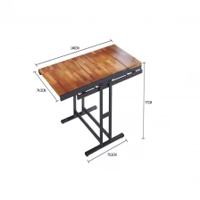 ประเทศจีน Living room dining table coffee table folding design ผู้ผลิต