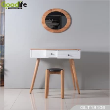 Chiny MDF dressing table with stool producent