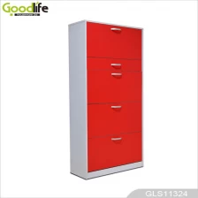 China MDF melamine wooden shoe storage cabinet GLS11324A manufacturer