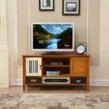 الصين Modern home  wood TV stand furniture and outdoor stand TV cabinet الصانع