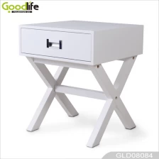 China Multi-function storage shelves with drawers makeup table GLD08084 fabricante