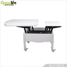 الصين Multi-functional wooden dining table,white GLT13012 الصانع