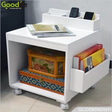 China New design wooden folding storage cabinet with wheels GLD08080 manufacturer