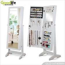 China New idea dressing mirror with jewelry cabinet made in China manufacturer
