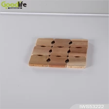 China Of Hot Sale And High Quality Rubber Wood Coaster , Coffee Pad IWS53222 fabricante