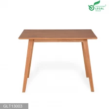 الصين Solid rubber wood multifunction table for kids studying and drinking coffee, working الصانع
