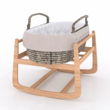 ประเทศจีน Solid wood adjustable Baby bed(Small) ผู้ผลิต