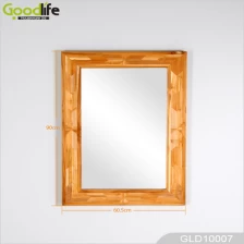 Cina Teak wall mirror GLD10007 produttore