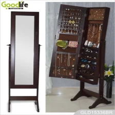 China Unique classic style mirror cabinet for jewelry for bedroom furniture manufacturer