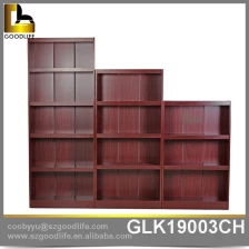 Chiny Wholesale wooden modern living room baby 5 tier corner ladder book shelf GLK19003 producent