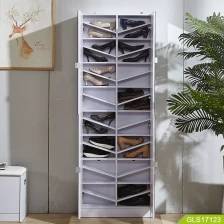 Chiny Wholesales wooden mirror shoe cabinet inside active laminate for storage modern newly design. producent
