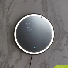 चीन smart led mirror with bluetooth speaker for bathroom and bedroom उत्पादक