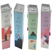 China Box Shape Mini Can Wet Wipe manufacturer