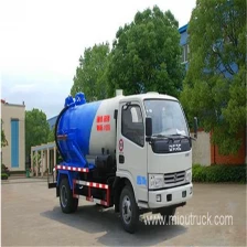 الصين 2016 العلامة التجارية الجديدة 4X2 الصرف الصحي شفط شاحنة الصانع