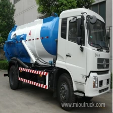 China 2016 novos esgoto a vácuo fabricantes de sucção tanker China Dongfeng 10000L fabricante