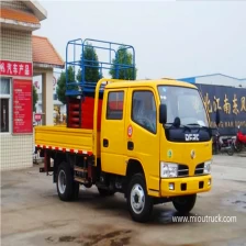 China 4 * 2 panas trak dijual 10m dipasang platform kerja udara pengilang