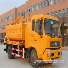China 4x2 dongfeng tekanan tinggi pembersihan kumbahan sedutan trak pengilang