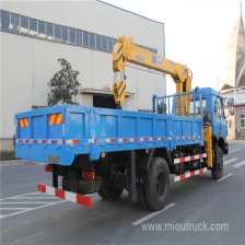 Trung Quốc xe tải 8tons gắn cẩu hàng đầu hiệu Dongfeng 4x2 với mức giá tốt nhà sản xuất Trung Quốc nhà chế tạo