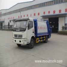 Chine prix pas cher Marque Dongfeng 4x2 120ch Euro3 compacteur ordures prix de camion fabricant