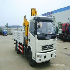 China guindaste China famosa marca Dongfeng Perfeito 4x2 10 ton caminhão junta lança montada fabricante