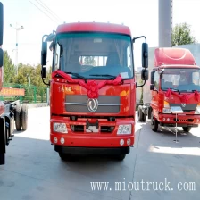 porcelana DFCV Dongfeng Tianjin qatar 160hp 6,75 m semirremolque vehículo portador del portón trasero fabricante