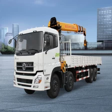 China DONGFENG  8x4 Truck mounted crane for sale manufacturer