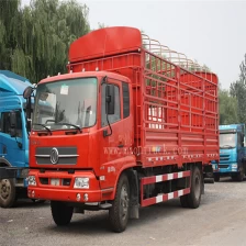 China DongFeng TianLong 8.6M cargo box Fence truck manufacturer