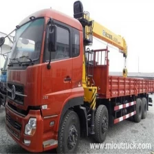 Tsina Dongfeng 16T teleskopiko boom trak mount crane SQ16ZK3Q for sale Manufacturer
