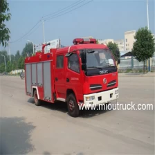 Chine Dongfeng  3CBM water tank fire fighting truck fabricant