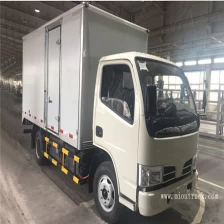 China Dongfeng 4.5T chinese electric car 4.1 m single row  pure electric Van manufacturer