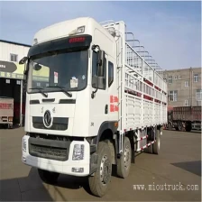 China Dongfeng 6X2 245hp 9.6M Fence Cargo Truck For Sale pengilang