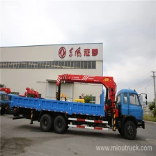 China Dongfeng 6x4 caminhão montado guindaste na China de boa qualidade para venda fabricante