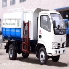 中国 Dongfeng 4*2 3ton Hydraulic Lifter Garbage truck  制造商