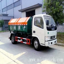 Tsina Dongfeng Duolika CLQ5070ZXX4 Nababakas Garbage Truck, 99HP, 4X2 Manufacturer