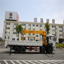 China Dongfeng casis 5 Seksyen boom 8 X 4 yang dipasang pada lori kren 16 Tan pembekal China XCMG untuk dijual pengilang