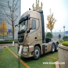 China Dongfeng komersial Tianlong Ultimate 6x4 480hp trak traktor untuk dijual pengilang
