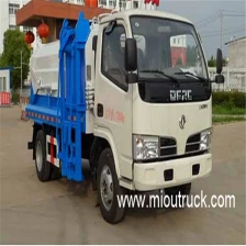 China Dongfeng compression type docking garbage truck pengilang