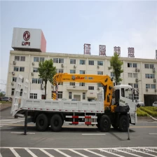 Chine Dongfeng tianland 8 X 4 camion-grue droite avec échelle monté la grue en Chine fabricant