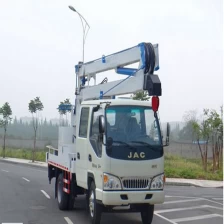중국 더블 행 16m 공중 플랫폼 차량 제조업체