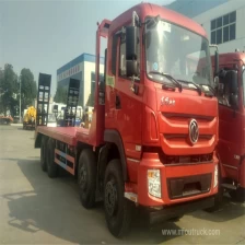 China Flat bed trucks 4×2 low bed container flat truck flat body truck for sale manufacturer