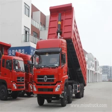 porcelana Descarga pesado camión Dongfeng 8 x 4 hoersepower 385 Weichai motor camión directamente en la barbilla fabricante