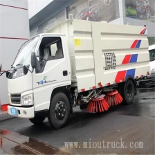 China JMC 4x2 chassi de caminhão varredor de rua, caminhão varredor móvel avançado à venda quente fabricante